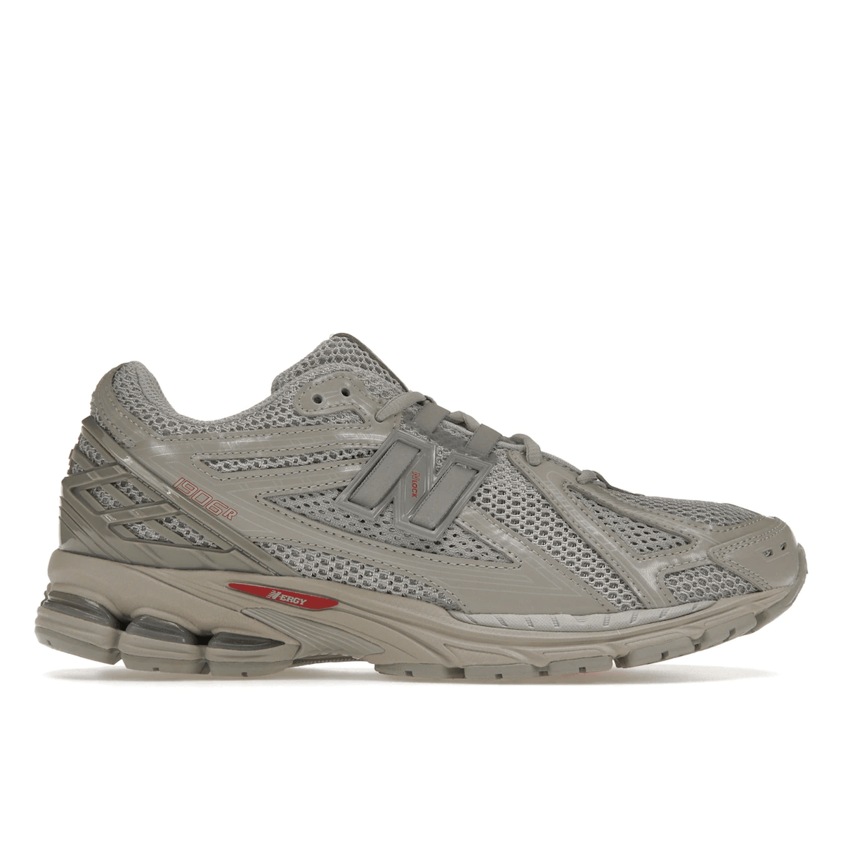 New Balance 1906R Grey Deep Red - Sneakerzone