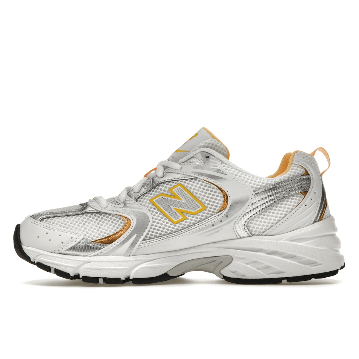 New Balance 530 White Vibrant Apricot Silver Metallic - Sneakerzone