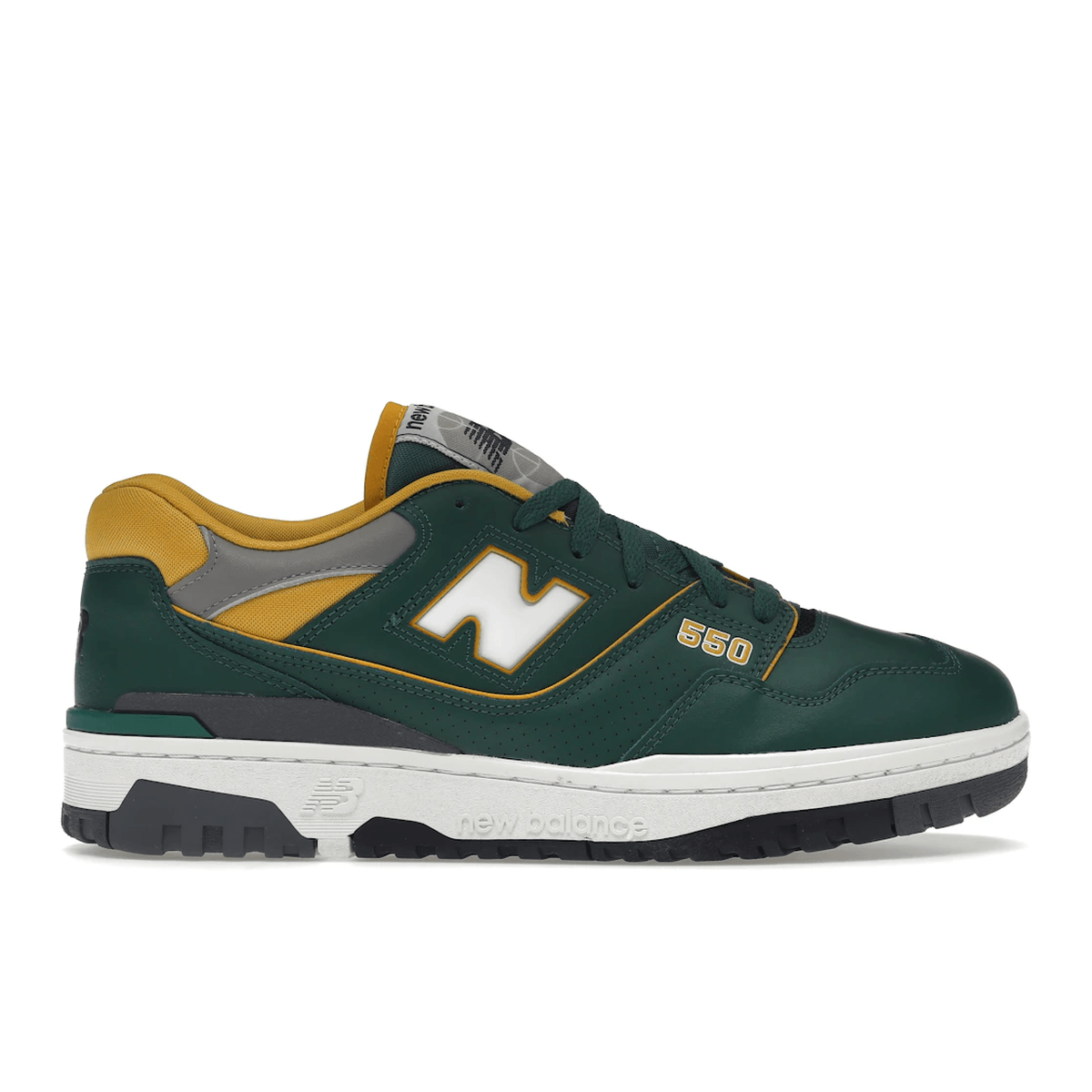 New Balance 550 Dark Green Gold - Sneakerzone