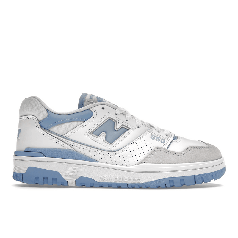 New Balance 550 White Blue Haze Rain Cloud product image