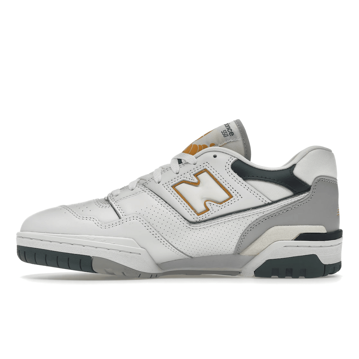New Balance 550 White Nightwatch Green - Sneakerzone