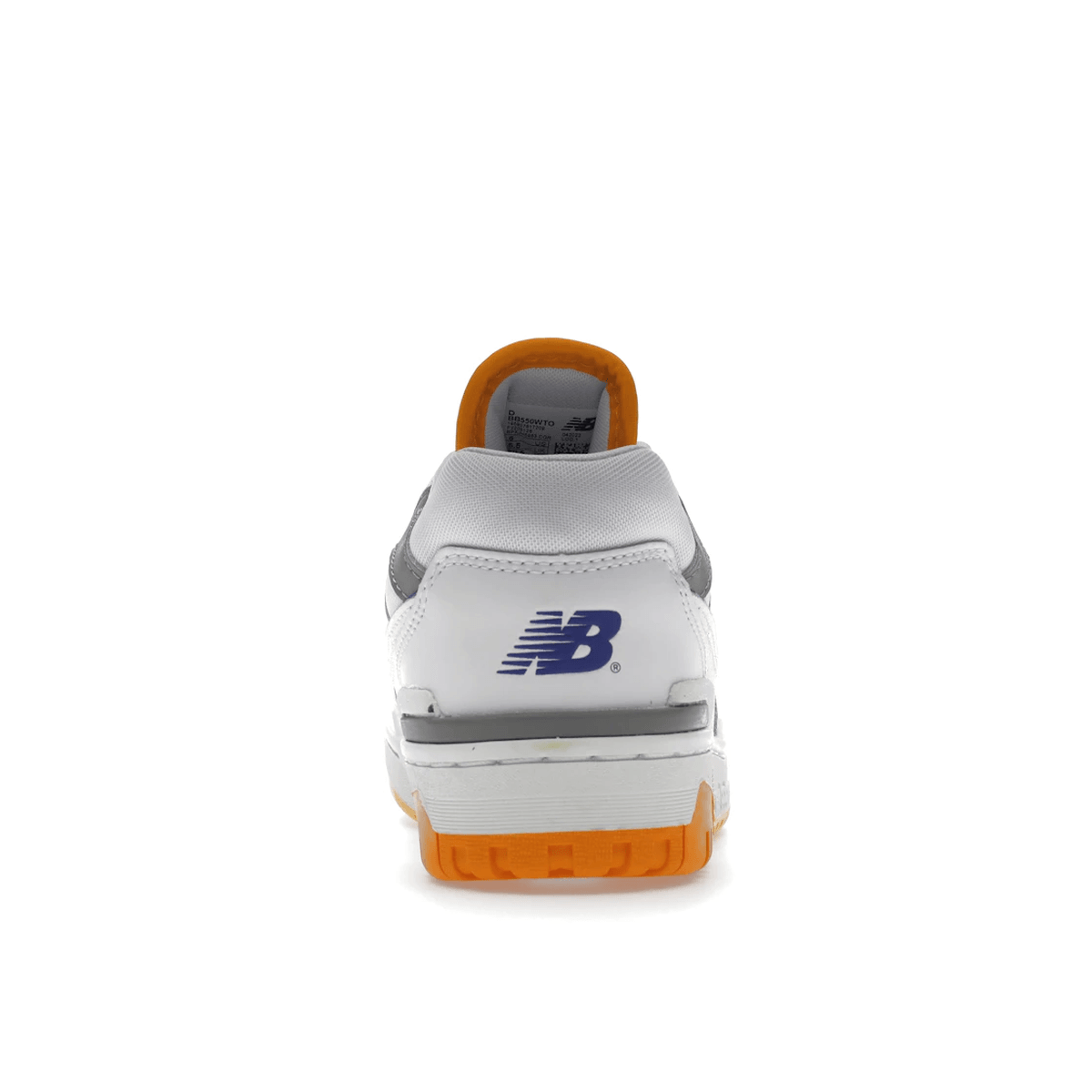 New Balance 550 White Vibrant Orange - Sneakerzone