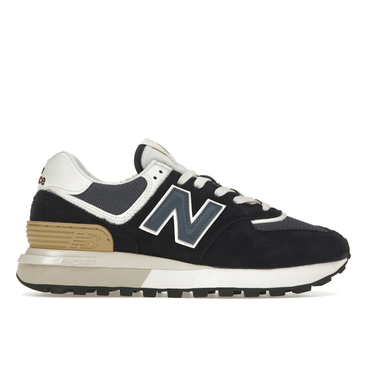 New Balance 574 Navy White Beige - Sneakerzone