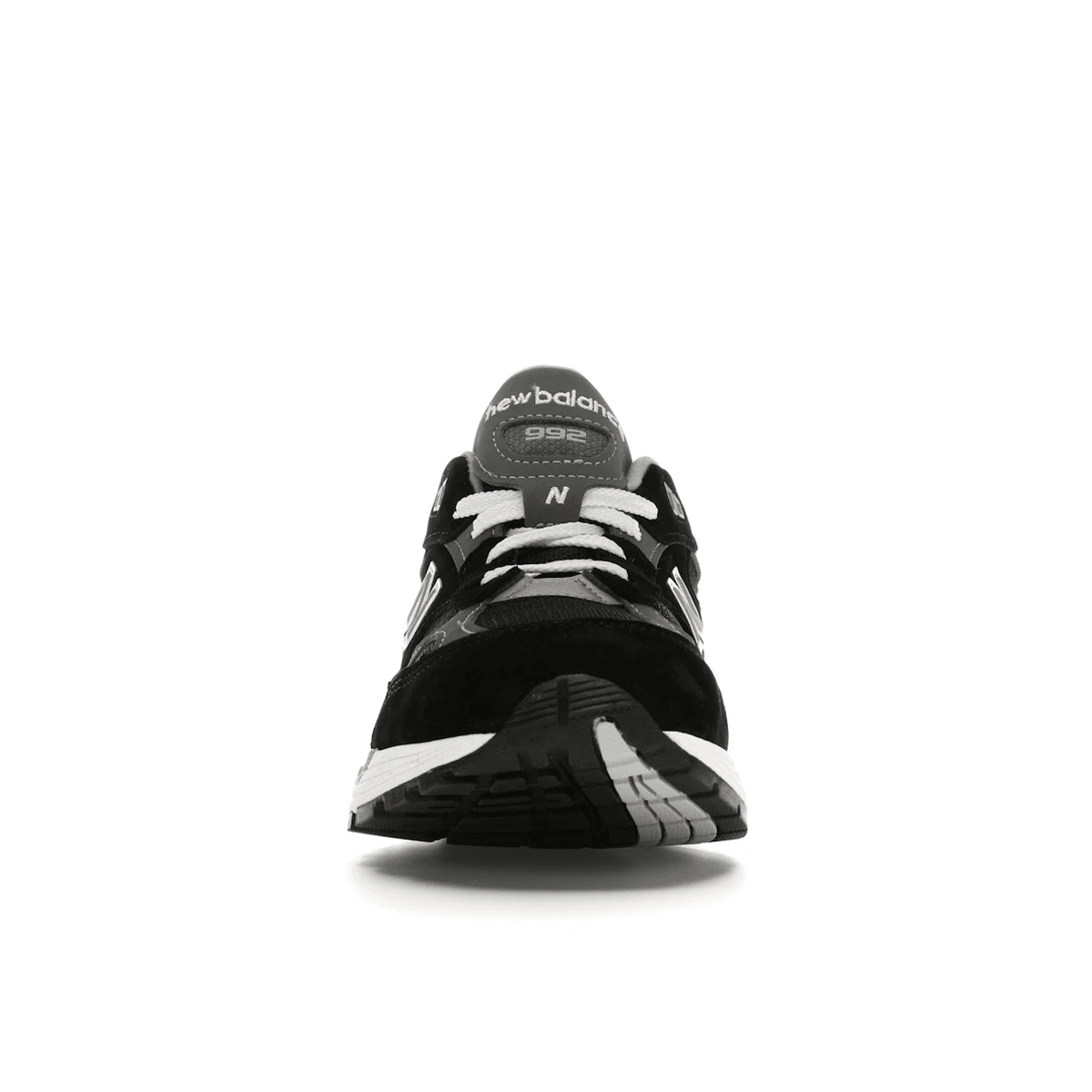 New Balance 992 Black Grey Suede - Sneakerzone
