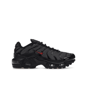 Nike Air Max Plus Black University Red Reflective Silver - Sneakerzone