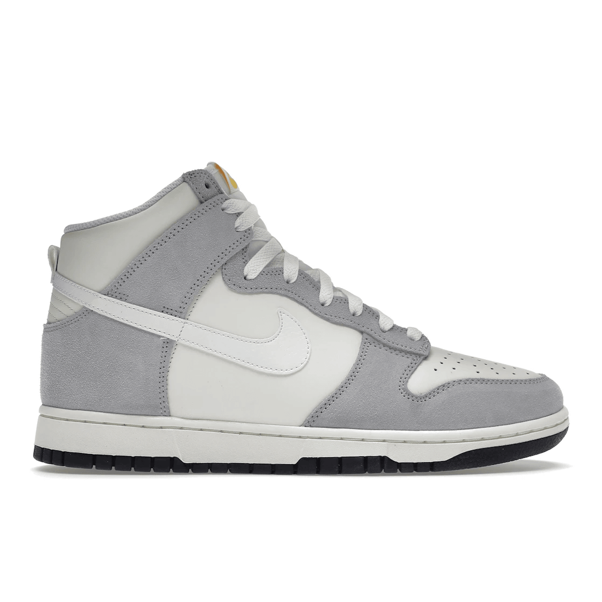 Nike Dunk High Retro Sail Pure Platinum Black White - Sneakerzone