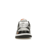 Nike Dunk Low Black Total Orange Mini Swoosh - Sneakerzone