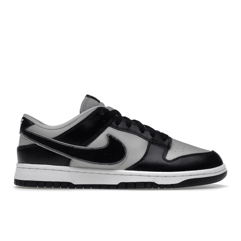 Nike Dunk Low Chenille Swoosh Black Grey product image