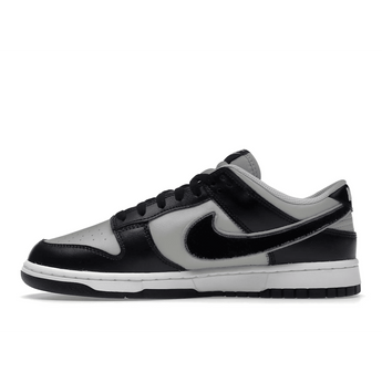 Nike Dunk Low Chenille Swoosh Black Grey - Sneakerzone