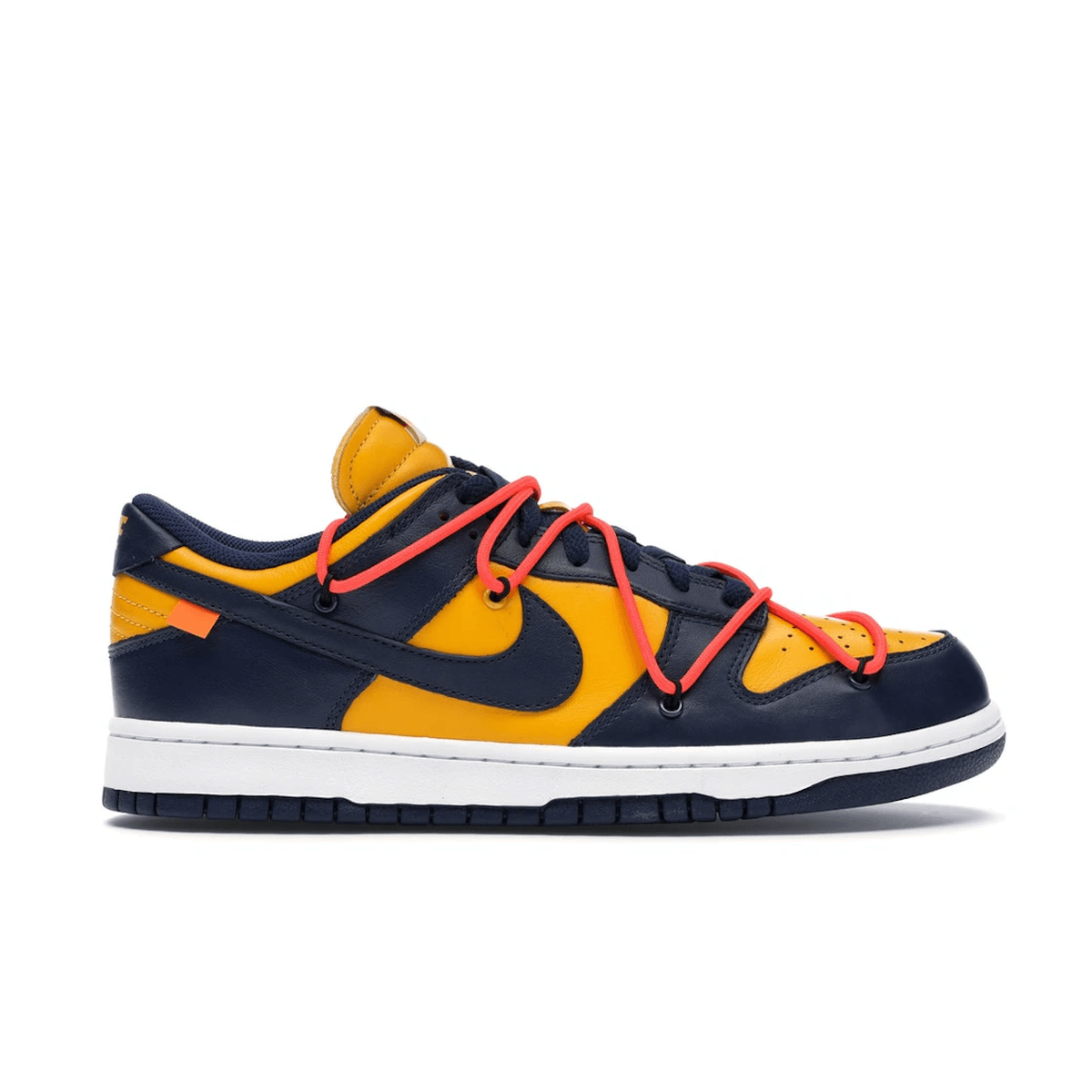 Nike Dunk Low Off-White University Gold - Sneakerzone