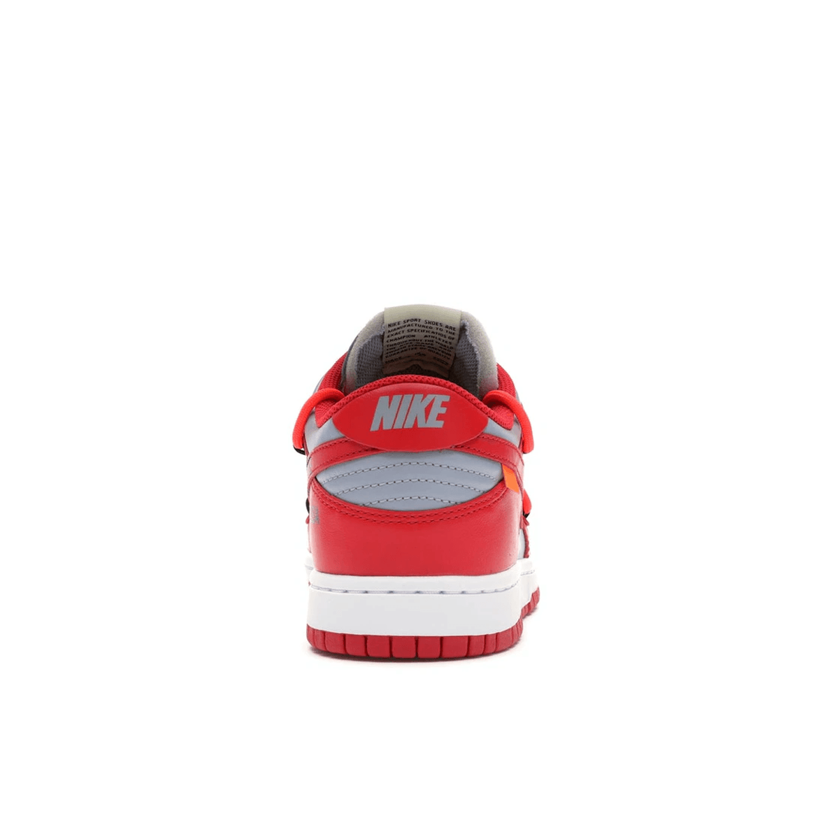 Nike Dunk Low Off-White University Red - Sneakerzone