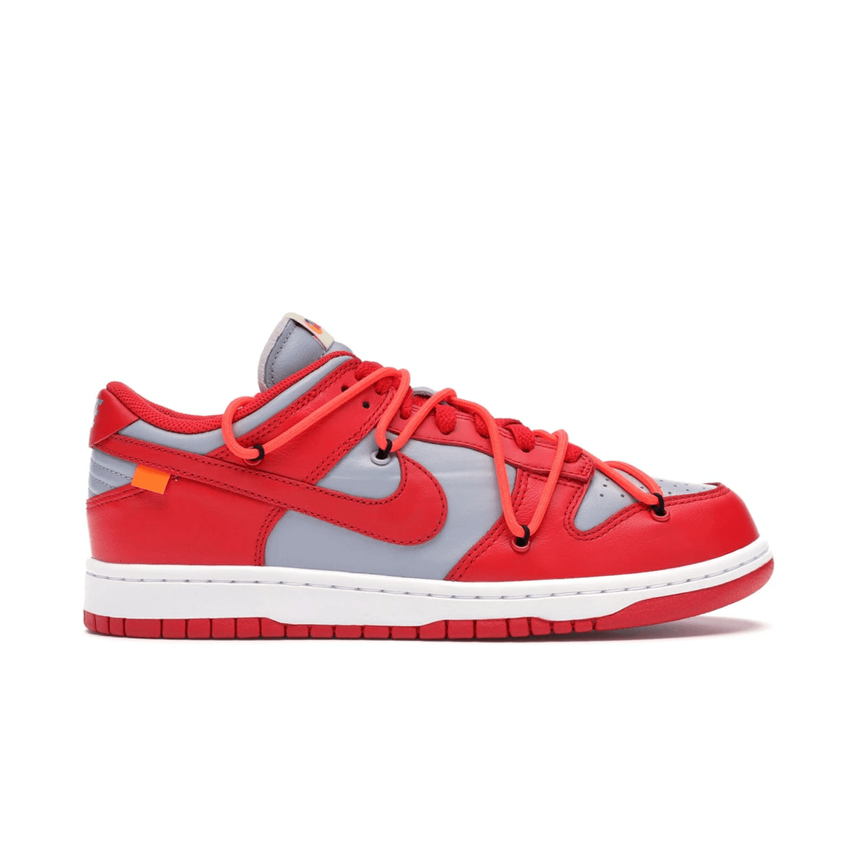 Nike Dunk Low Off-White University Red - Sneakerzone