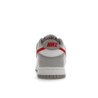 Nike Dunk Low White Wolf Grey University Red - Sneakerzone