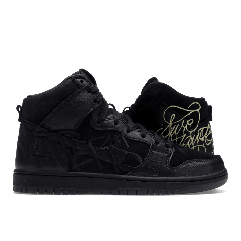 Nike SB Dunk High FAUST Black Gold product image