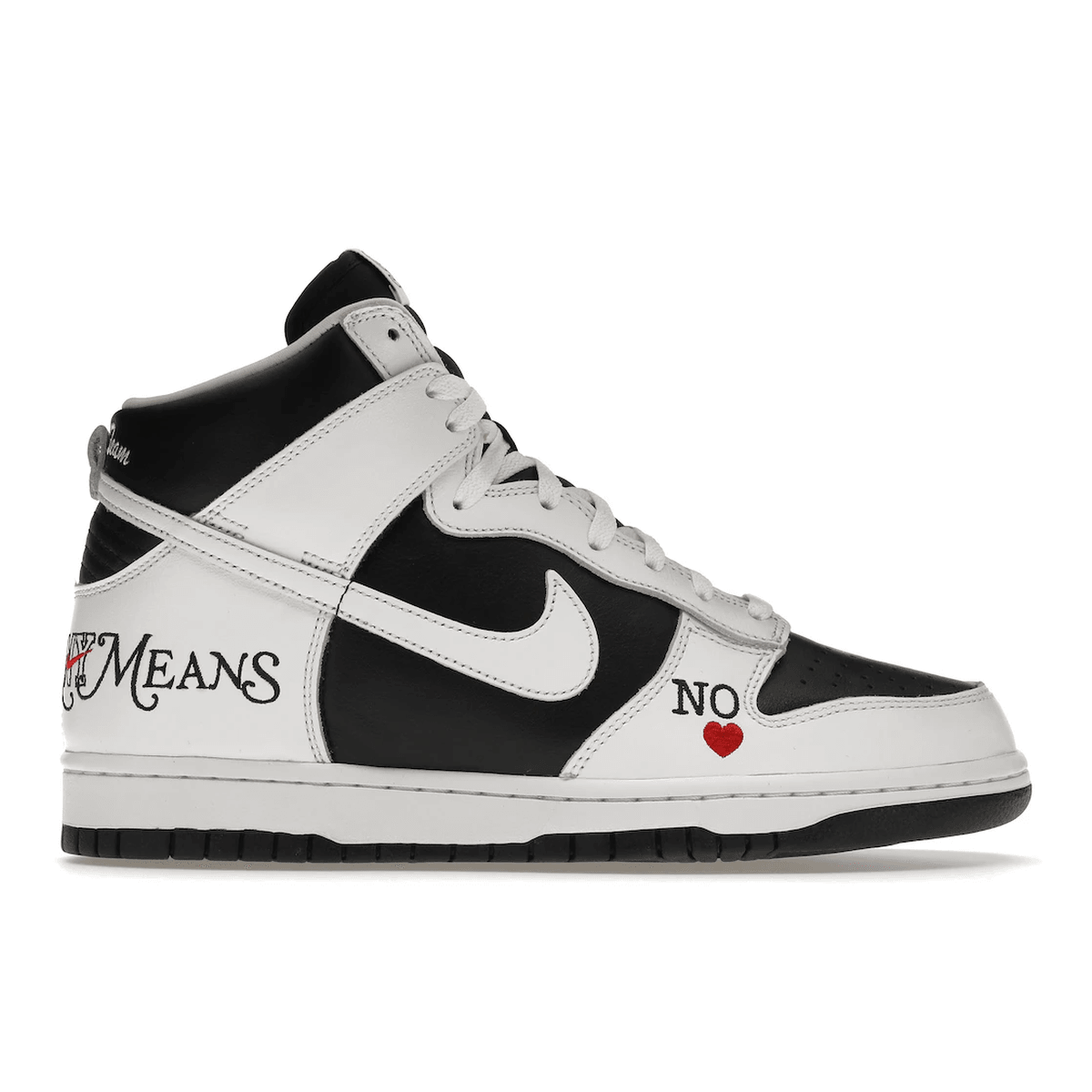 Nike SB Dunk High Supreme By Any Means Black - Sneakerzone