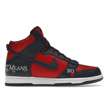 Nike SB Dunk High Supreme By Any Means Navy - Sneakerzone