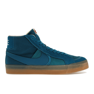 Nike SB Zoom Blazer Mid PRM Plus Green Abyss Gum - Sneakerzone