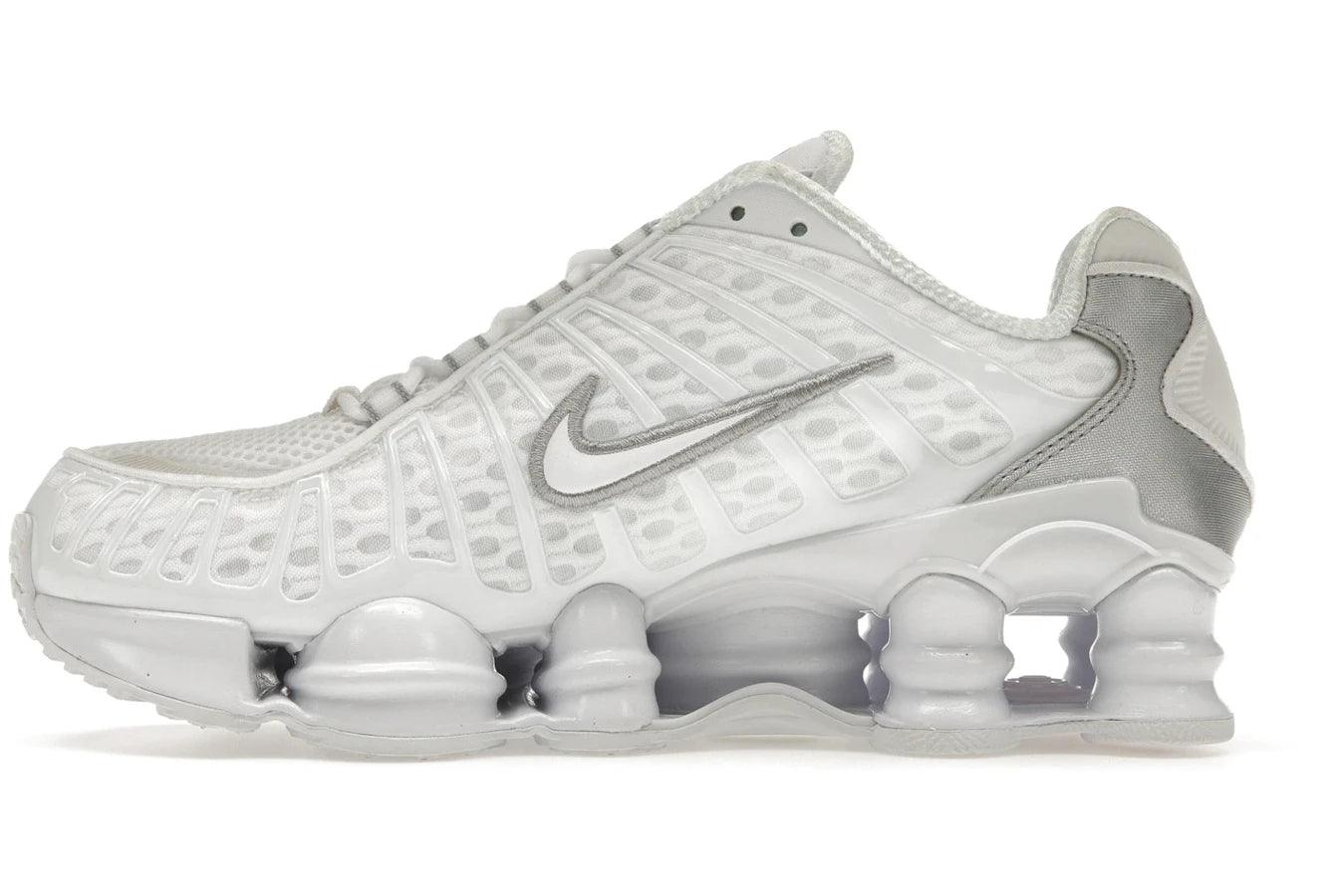 Nike Shox TL White Metallic Silver Max Orange - Sneakerzone