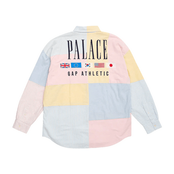 Palace x Gap Drop Shoulder Oxford Shirt Multi - Sneakerzone