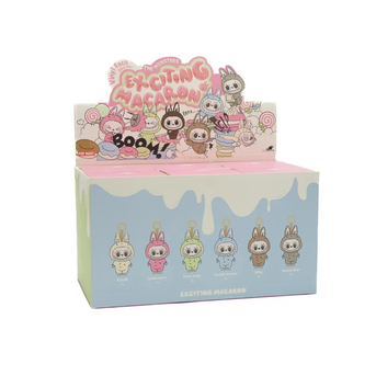 Pop Mart Labubu The Monsters Exciting Macarons Whole Set