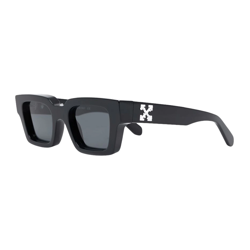 OFF-WHITE Virgil Square Frame Sunglasses Black/Black Tint product image