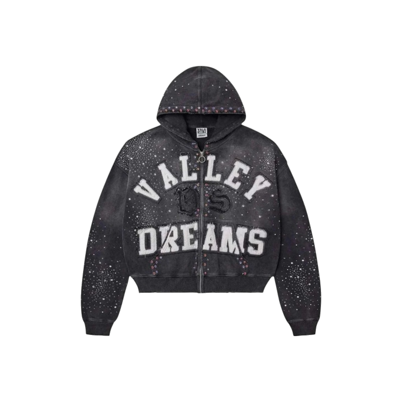 Vale Forever Classico Zip Up Hoodie Black product image