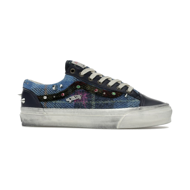 Vans Old Skool 36 Harris Tweed Blue Multi