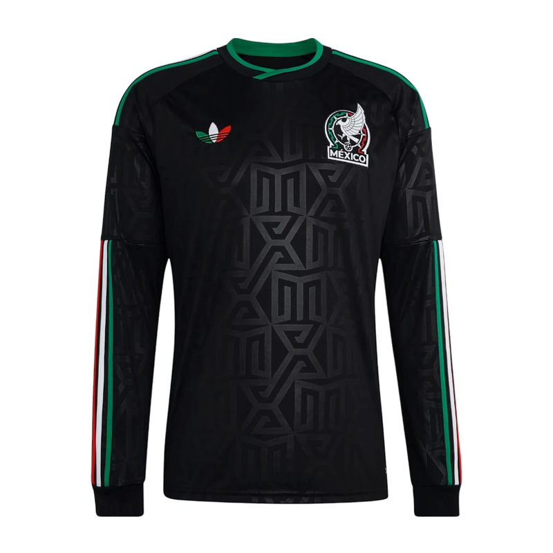 Adidas Mexico 26 Third Long Sleeve Jersey Black