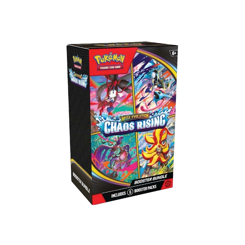 2026 Pokémon Mega Evolution Chaos Rising Booster Bundle product image