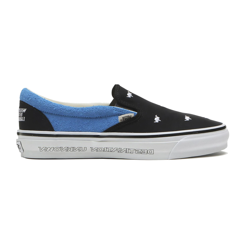 Vans Premium Classic Slip-On 98 Liberaiders Black Bright Azure