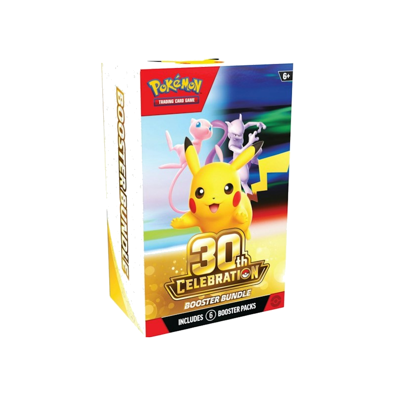 2026 Pokémon Mega Evolution 30th Celebration Booster Bundle