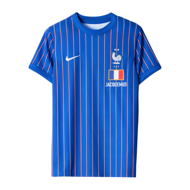 Nike x Jacquemus x France Women Pre Match Jersey Blue Stripe
