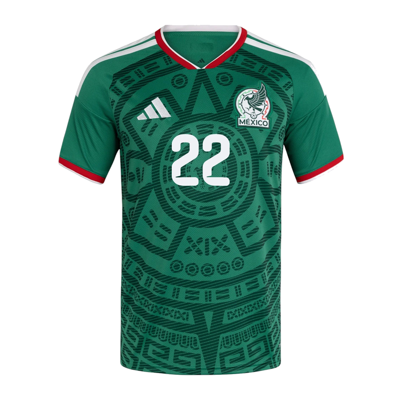 Adidas Mexico 2026 Home Jersey Bold Green product image