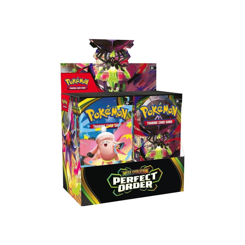 2026 Pokémon Mega Evolution Perfect Order Booster Box product image