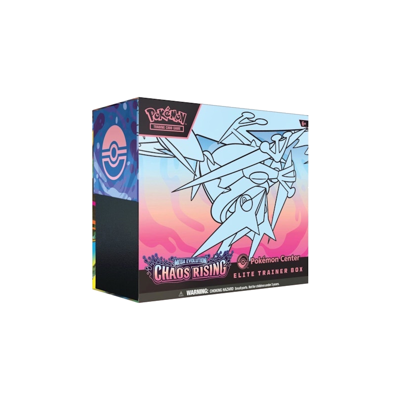 2026 Pokémon Mega Evolution Chaos Rising Pokemon Center Elite Trainer Box