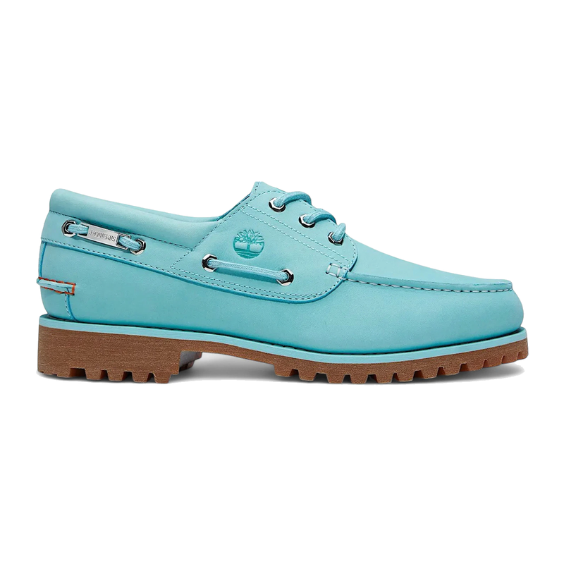 Timberland 3-Eye Classic Lug Boat Shoe Jacquemus Aqua Nubuck