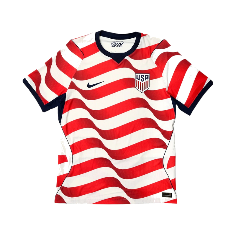 Nike USMNT 2026 Aero-Fit Advance Match Home Jersey Sail/Midnight Navy/Midnight Navy