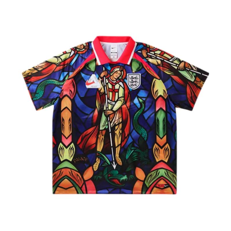Palace x Nike England Dri-FIT Football Jersey Bright Crimson