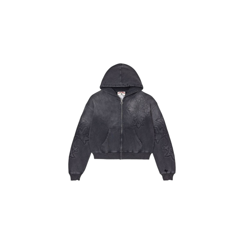 Vale Forever Carver Zip Up Hoodie Black