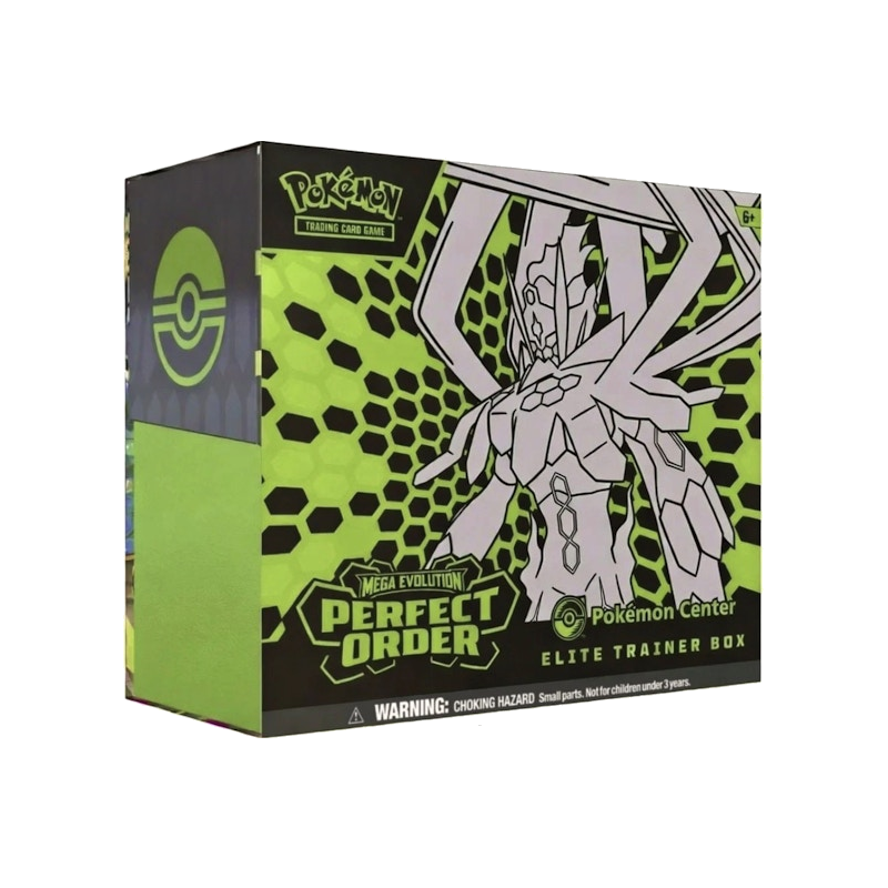 2026 Pokémon Mega Evolution Perfect Order Pokemon Center Elite Trainer Box product image