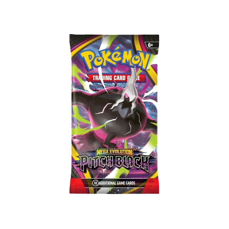 2026 Pokémon Mega Evolution Pitch Black Booster Pack product image