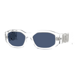 Versace Irregular Frame Sunglasses Crystal