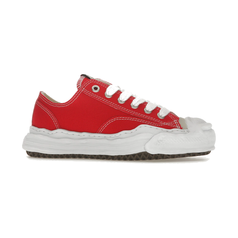 Maison Mihara Yasuhiro Hank OG Sole Canvas Low Red