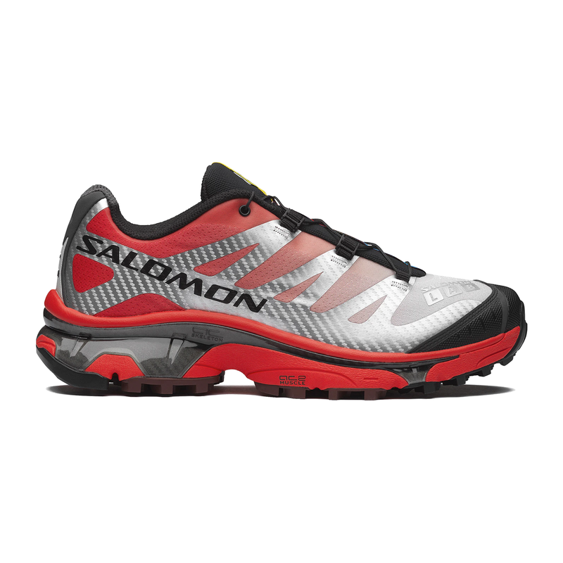 Salomon XT-4 OG Silver Black Fiery Red