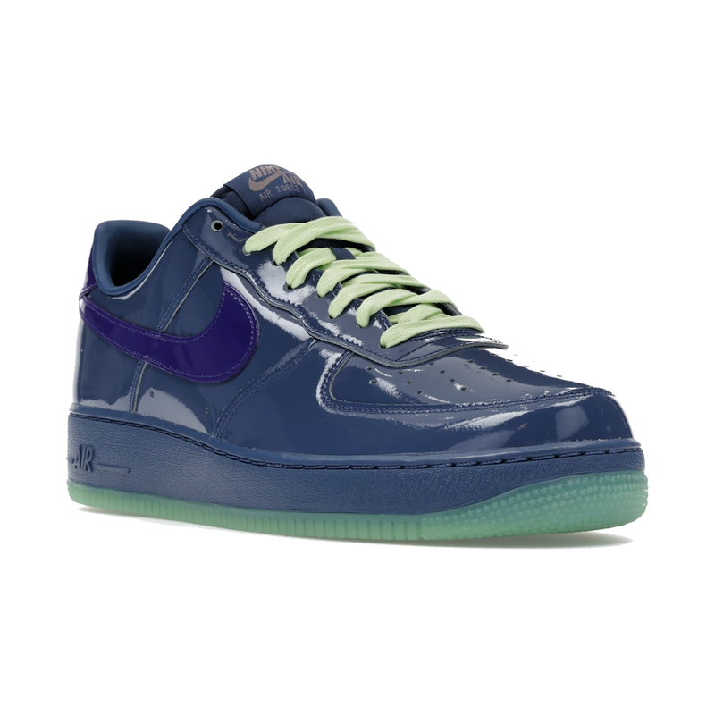 Nike Air Force 1 Low Patent Leather Mystic Navy Grape Ice secondary image
