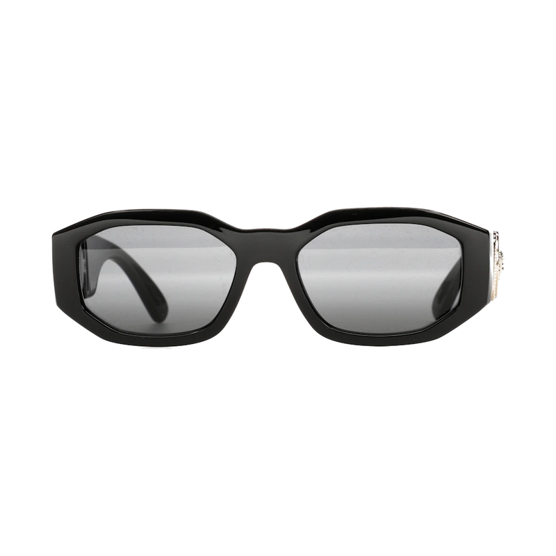 Versace Irregular Biggie Sunglasses Black/Black secondary image