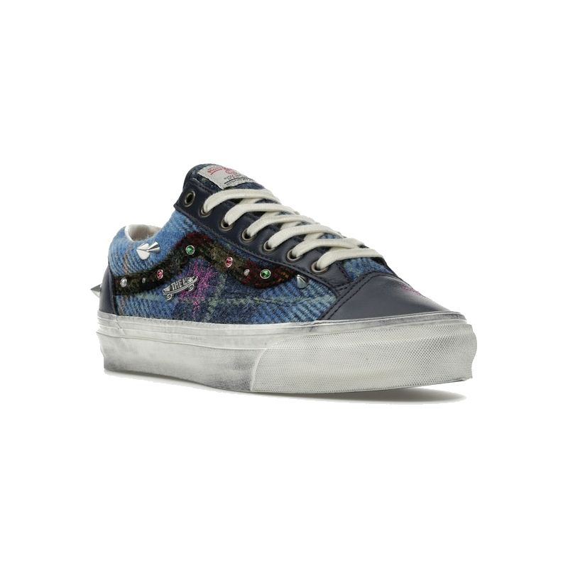 Vans Old Skool 36 Harris Tweed Blue Multi