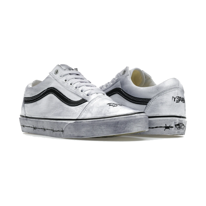 Vans Old Skool Travis Barker Dues Paid White