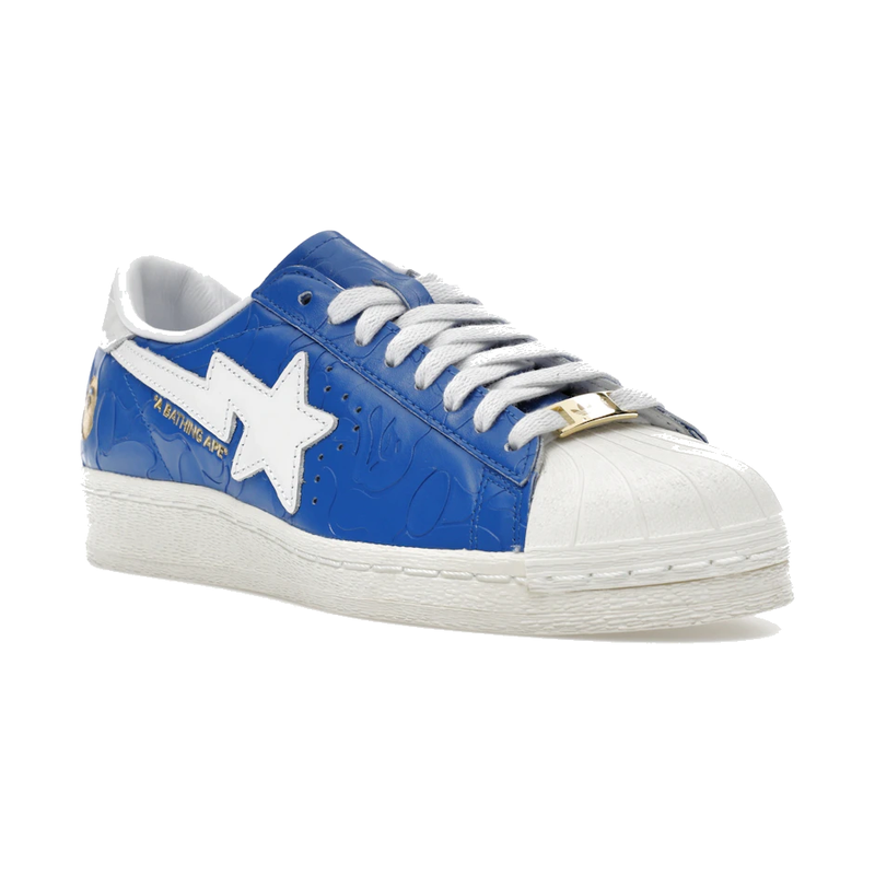 Adidas Superstar Vintage Bape Blue White
