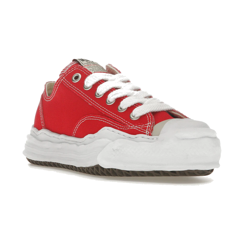 Maison Mihara Yasuhiro Hank OG Sole Canvas Low Red